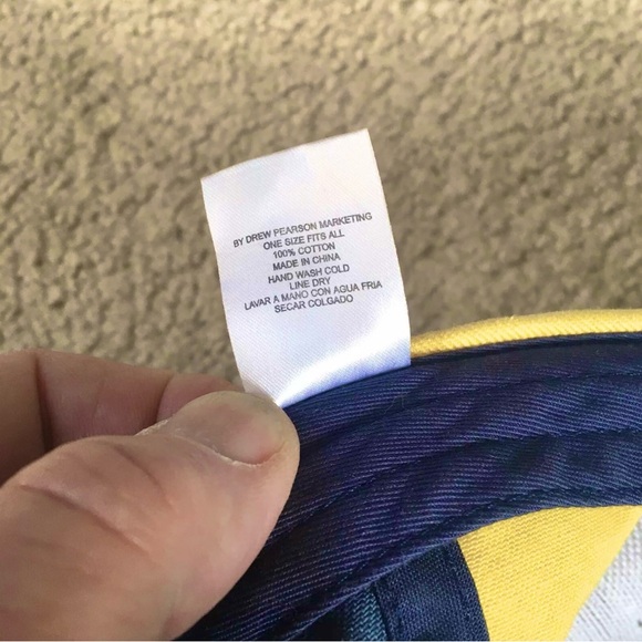 Vintage 1990s NBA INDIANA PACERS Embroidered Team Hat Cap Adjustable Strapback - Picture 12 of 13